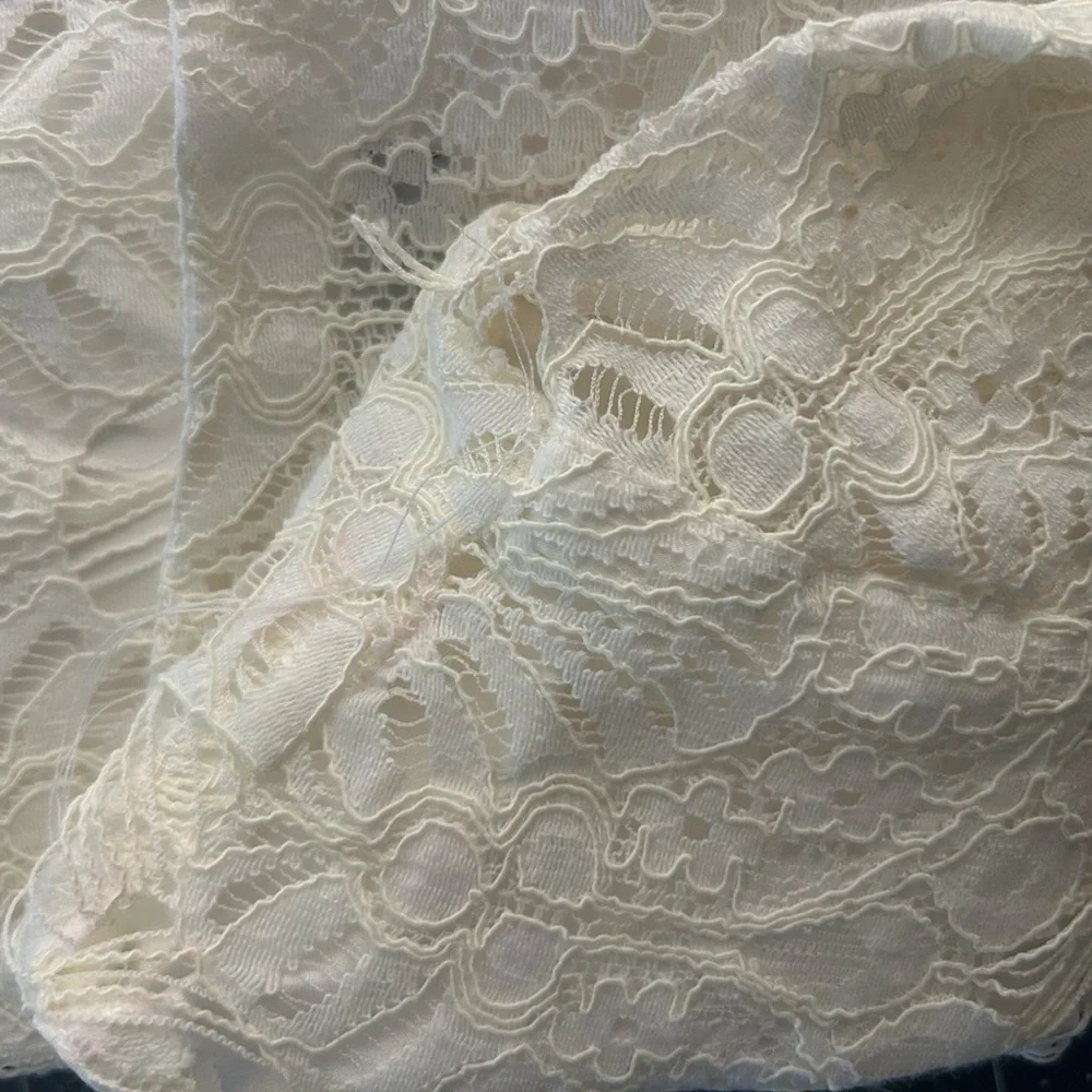 Preston & York White Lace Mini Dress - Picture 8 of 9